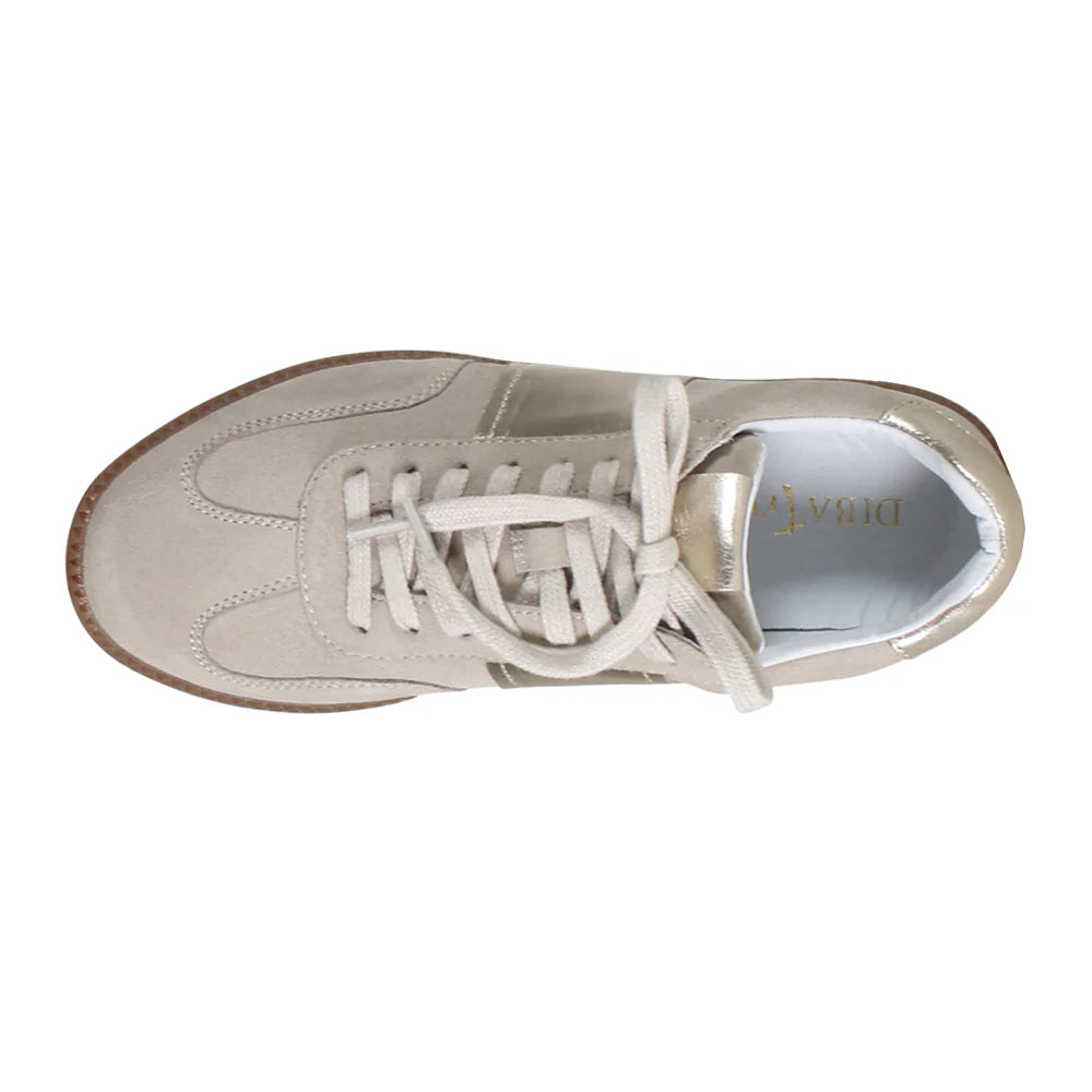 This Tle Metallic Lace Up Sneakers