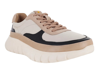 Tenis Quirelli Multicolor Beige para Mujer
