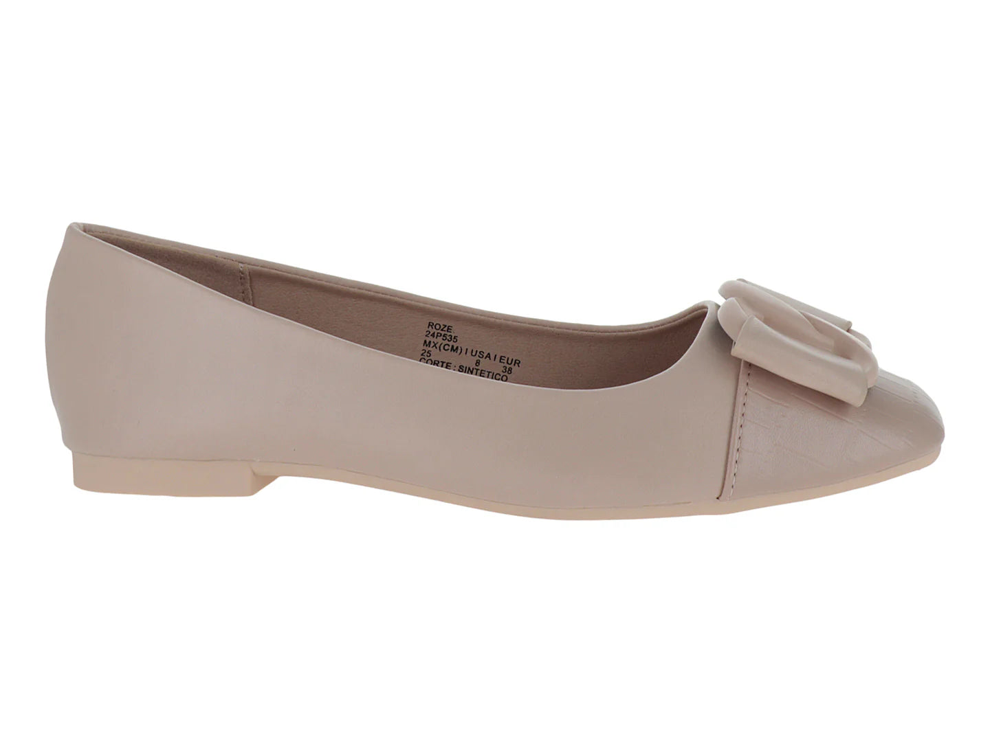 Zapatos Planos Roze Rosa para Mujer