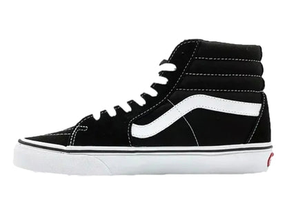 Tenis Vans Sk8 Hi Negro y Blanco Unisex