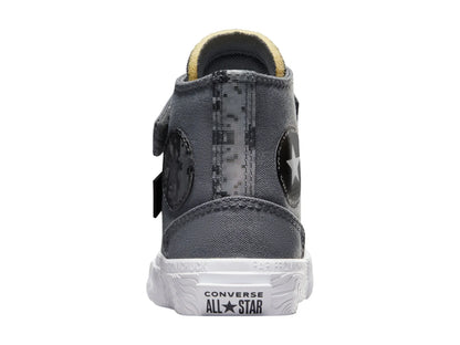 Tenis Converse Chuck Taylor Alt Star Hi Gris para Niño