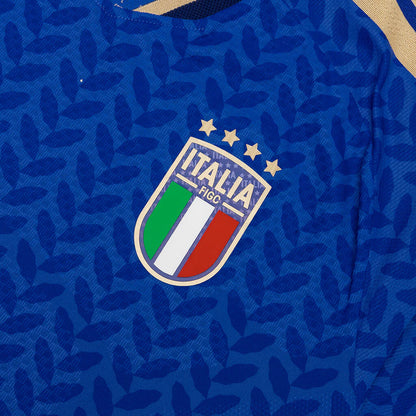 Italy 26 Home Authentic Jersey Blue