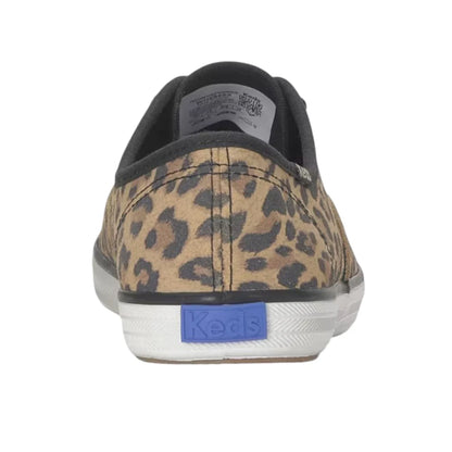 Champion Leopard Suede Lace Up Sneakers