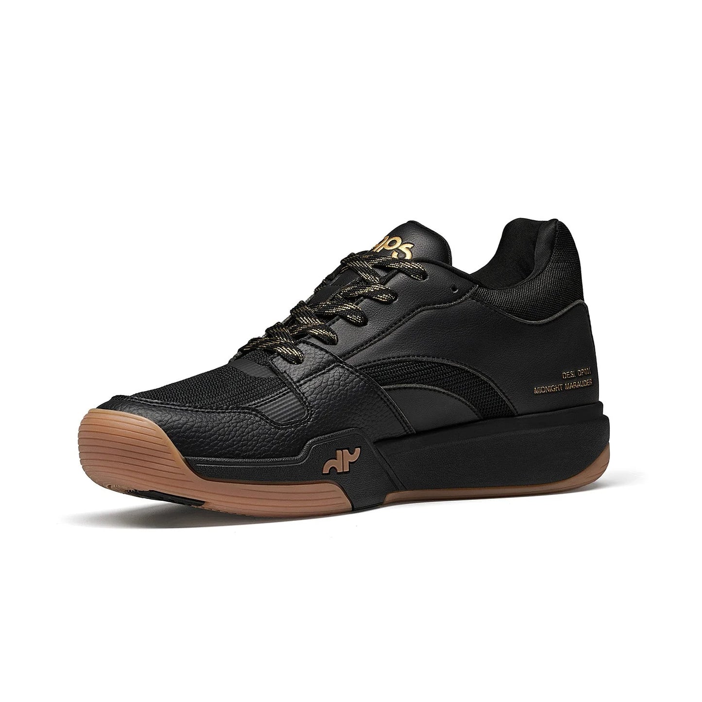 DAPS DESI Mid Black Mens Pickleball Shoes