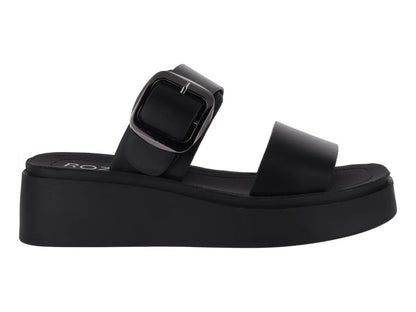 Sandalias ROZE Plataforma Negro para Mujer