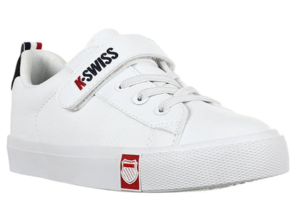 Tenis K Swiss Mini Trinity Blancos para Niño