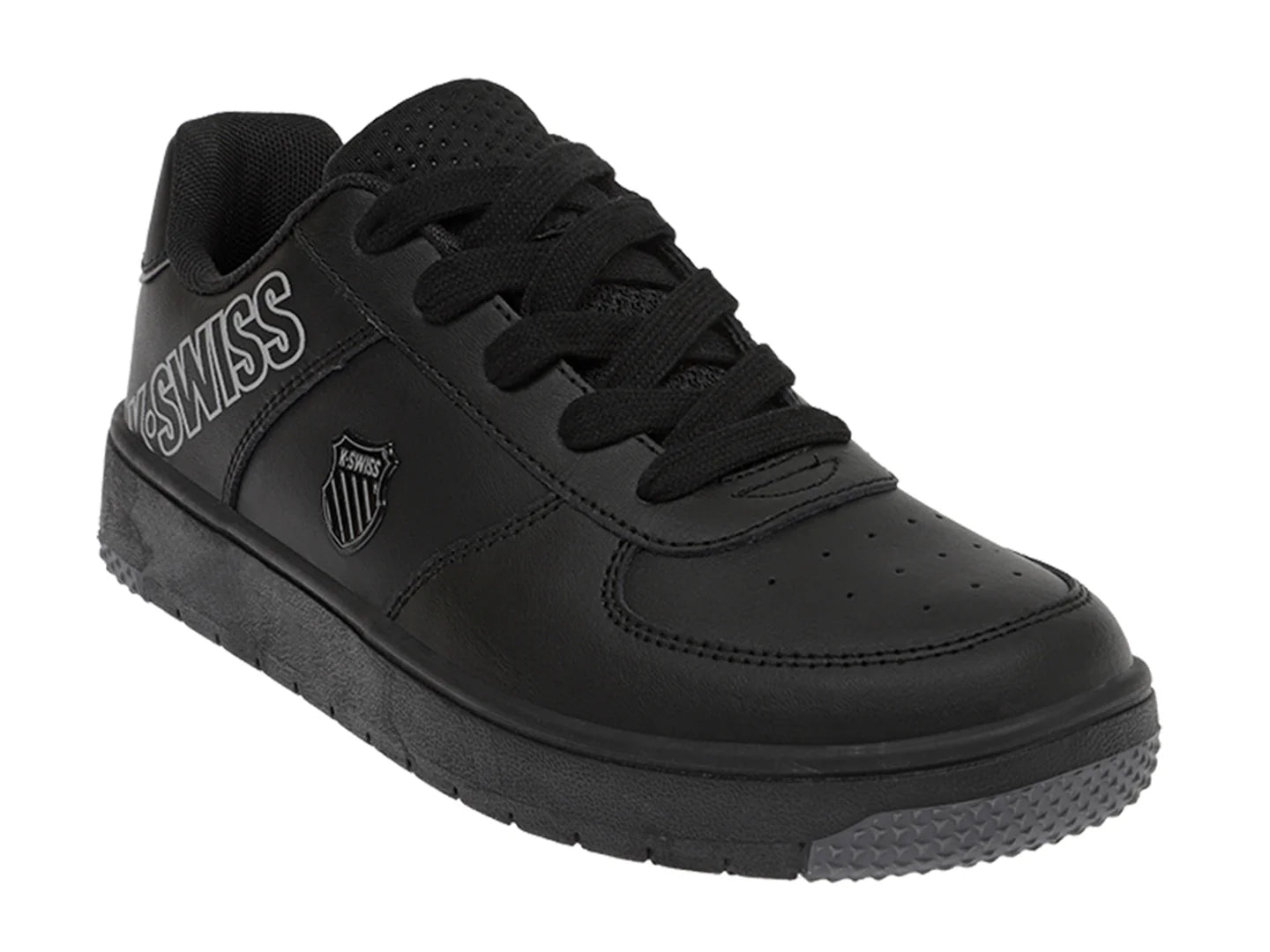 Tenis K SWISS Salt Negro Monocromo para Niño