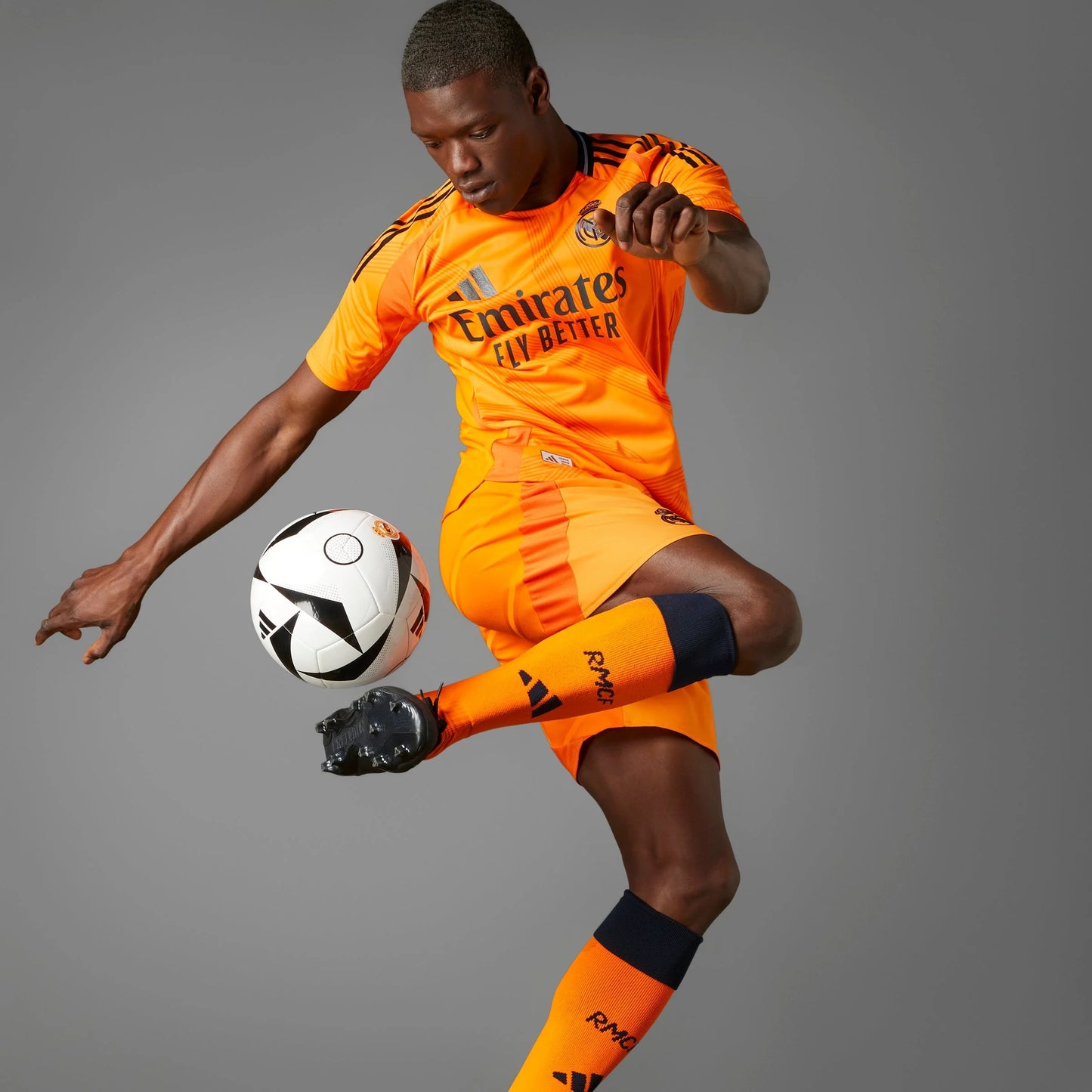 adidas Mens Real Madrid Away Jersey Authentic 24 25