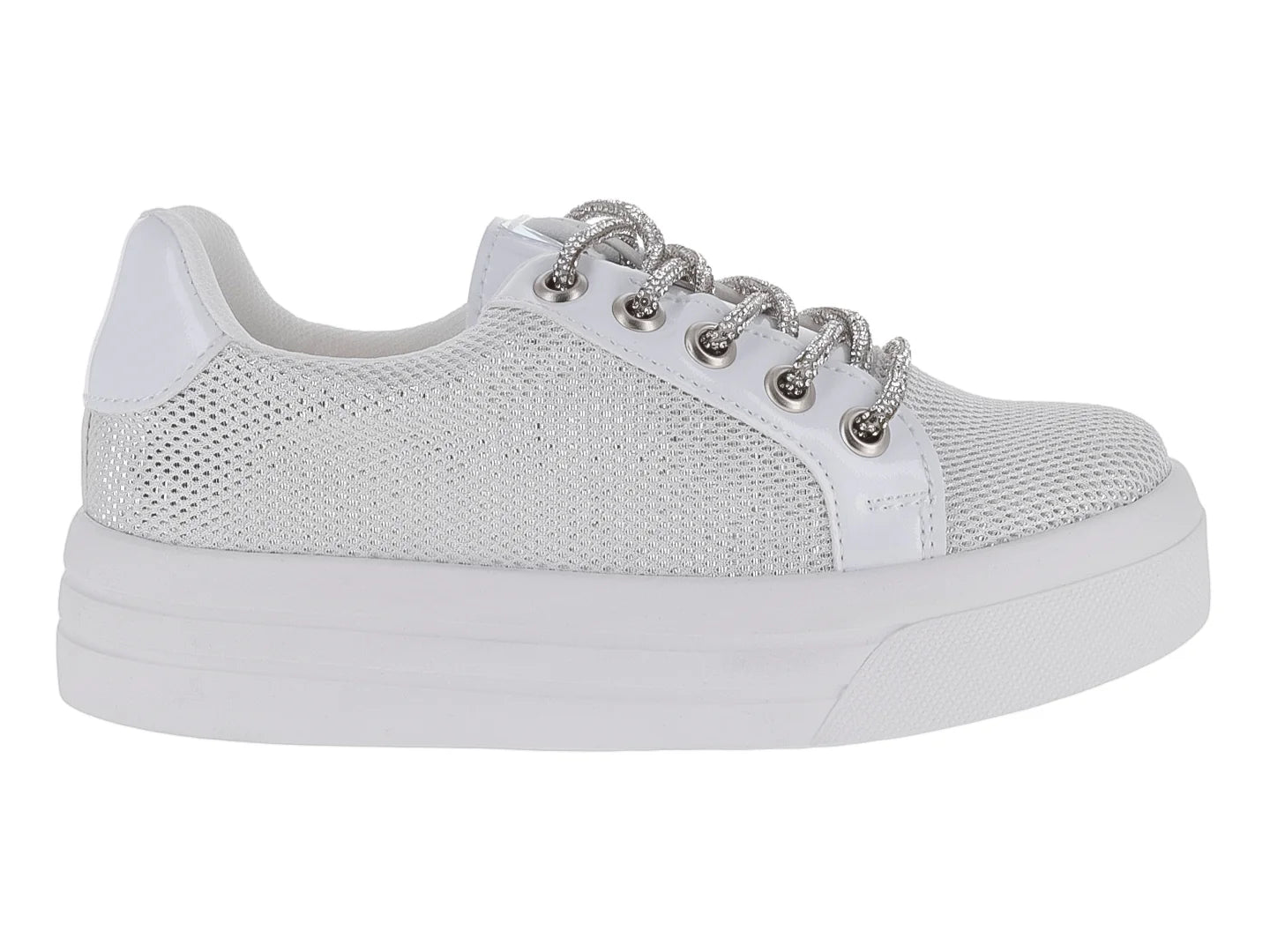 Tenis Divitas Plata para Niña