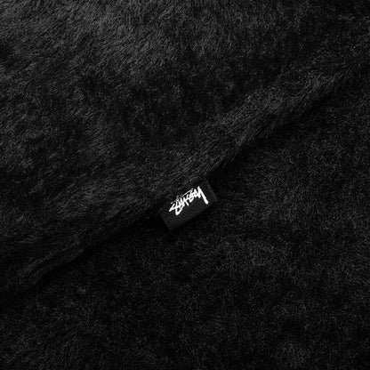 Shaggy Cardigan Black