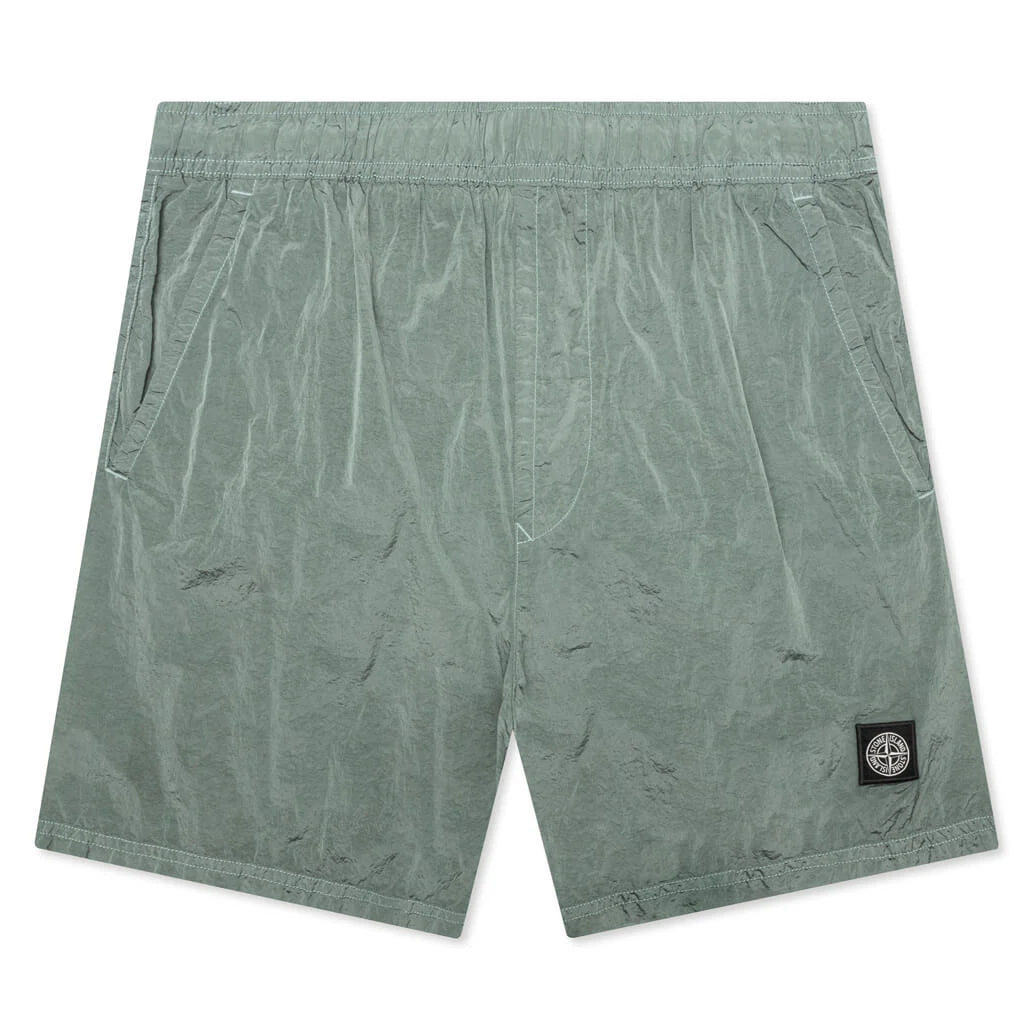 Nylon Shorts Sage