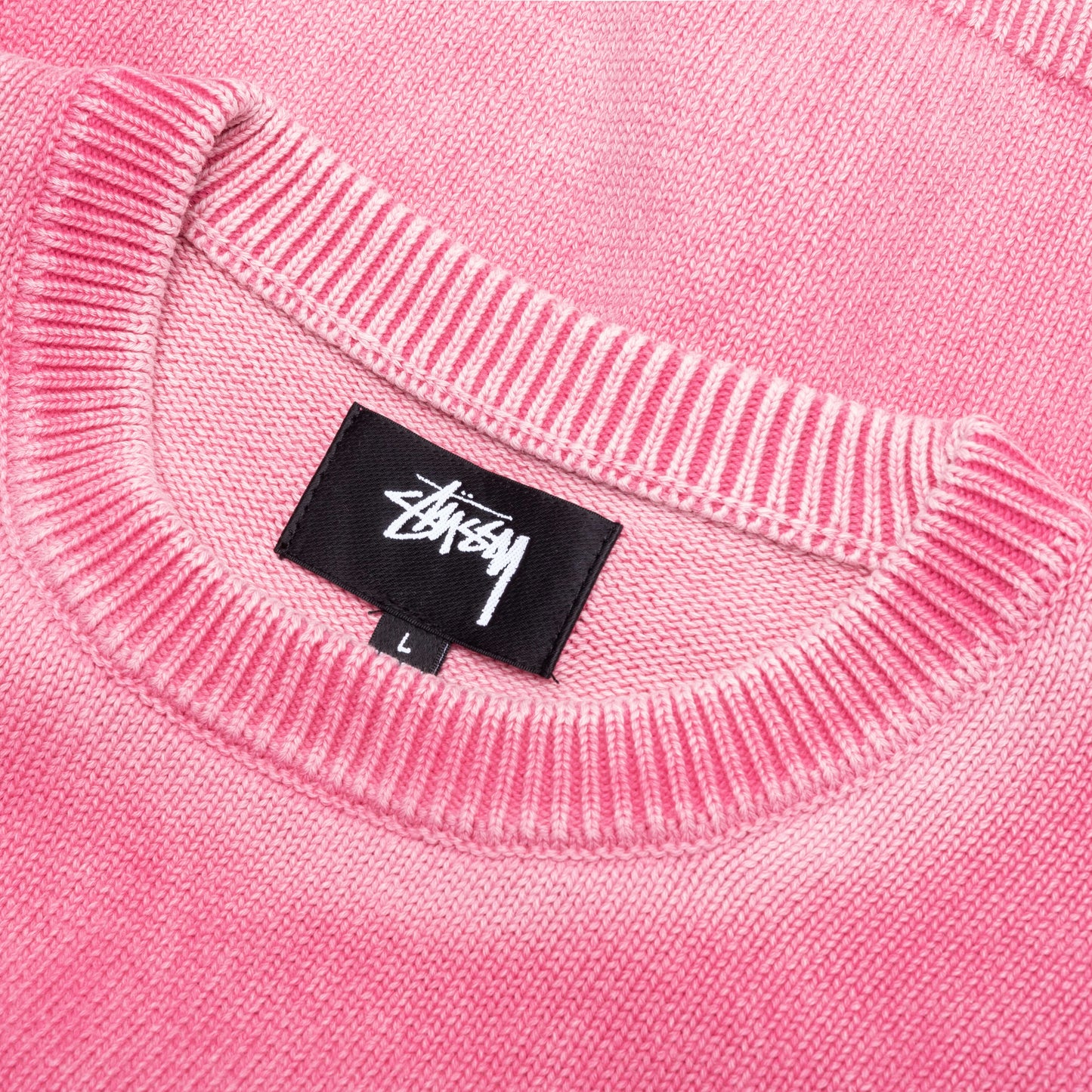 Faded Cotton Crew Pink