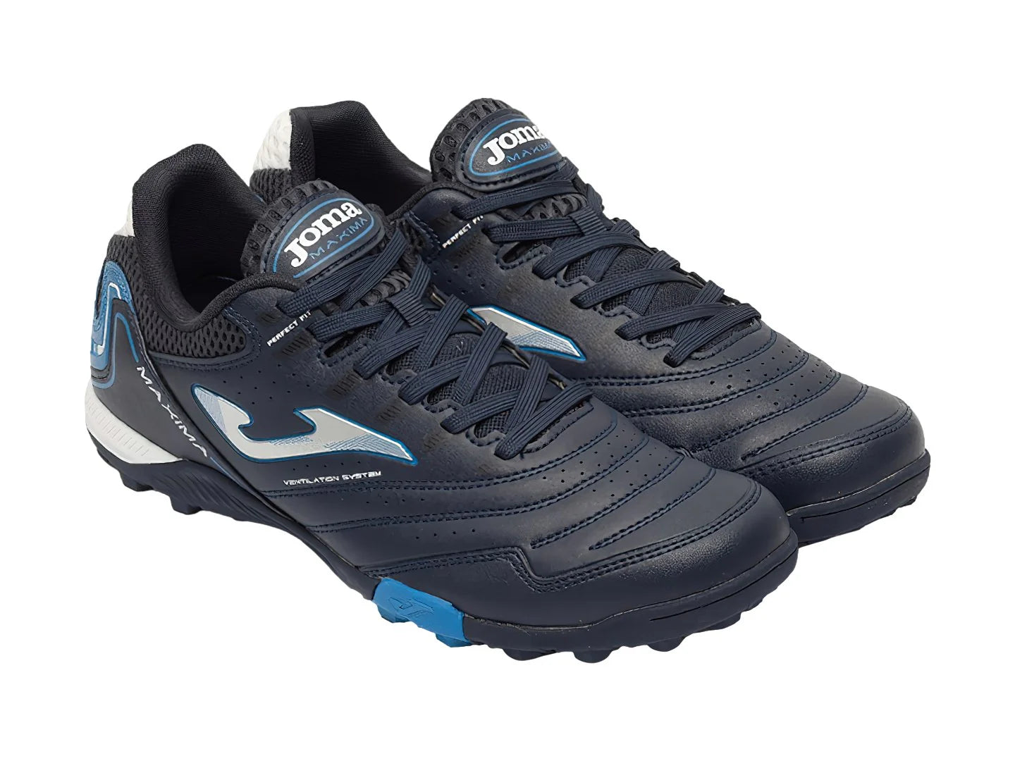 Tenis de Fútbol Joma Maxima Azul Marino para Hombre