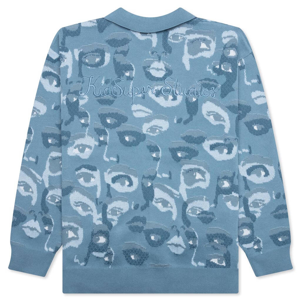 Puma x Kidsuper Cardigan Zen Blue
