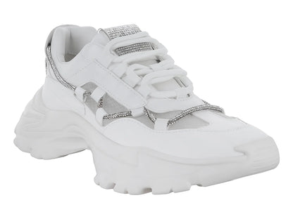 Tenis Steve Madden Miracles Blanco Multicolor para Mujer