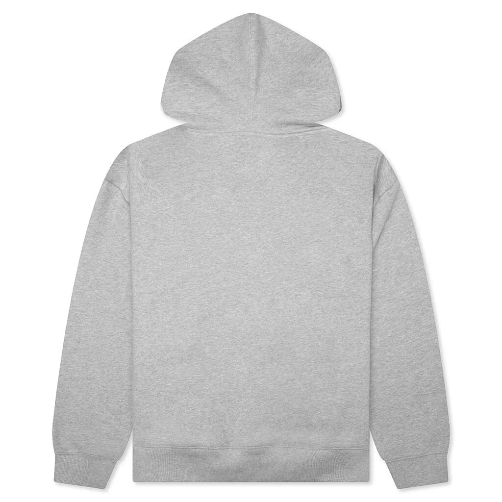 Old English Hoodie Heather Grey