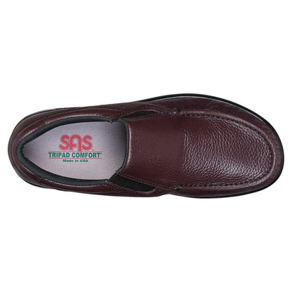 Men's Side Gore Slip On in Cordovan