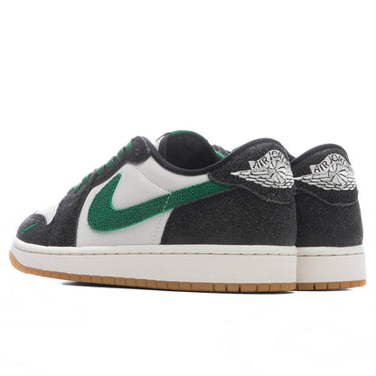 Air Jordan 1 Retro Low OG Phantom Pine Green Phantom Pine Green Black