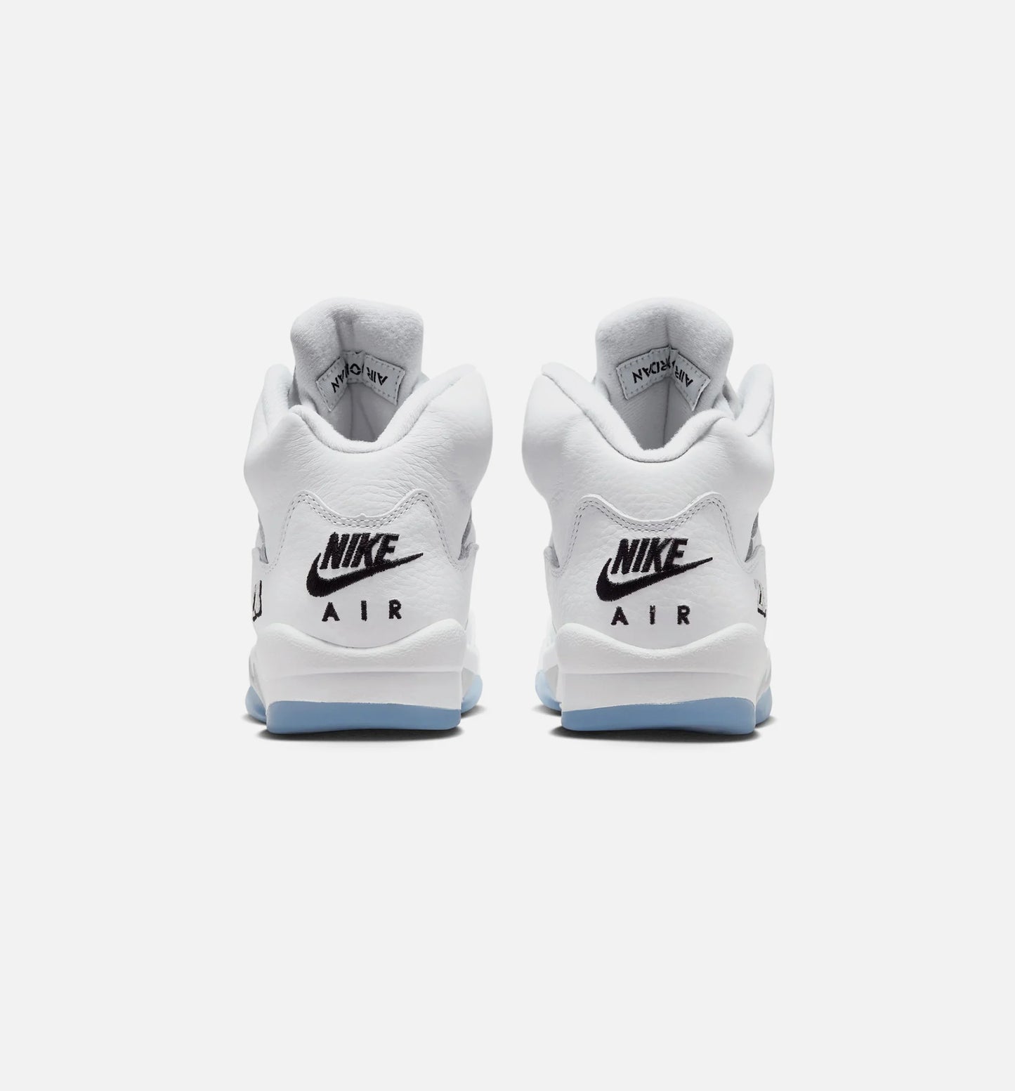 Air Jordan 5 Retro OG White Metallic Grade School Lifestyle Shoe White Black Metallic Silver Free Shipping