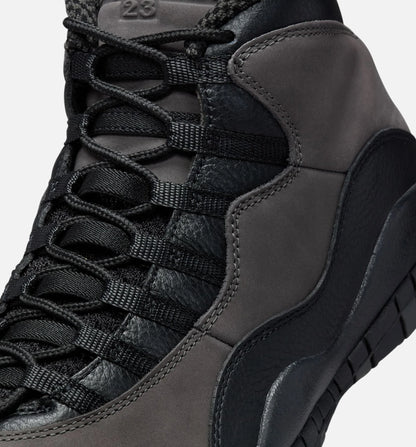 Air Jordan 10 Retro Shadow Mens Lifestyle Shoe Charred Grey True Red Black Limit One Per Customer
