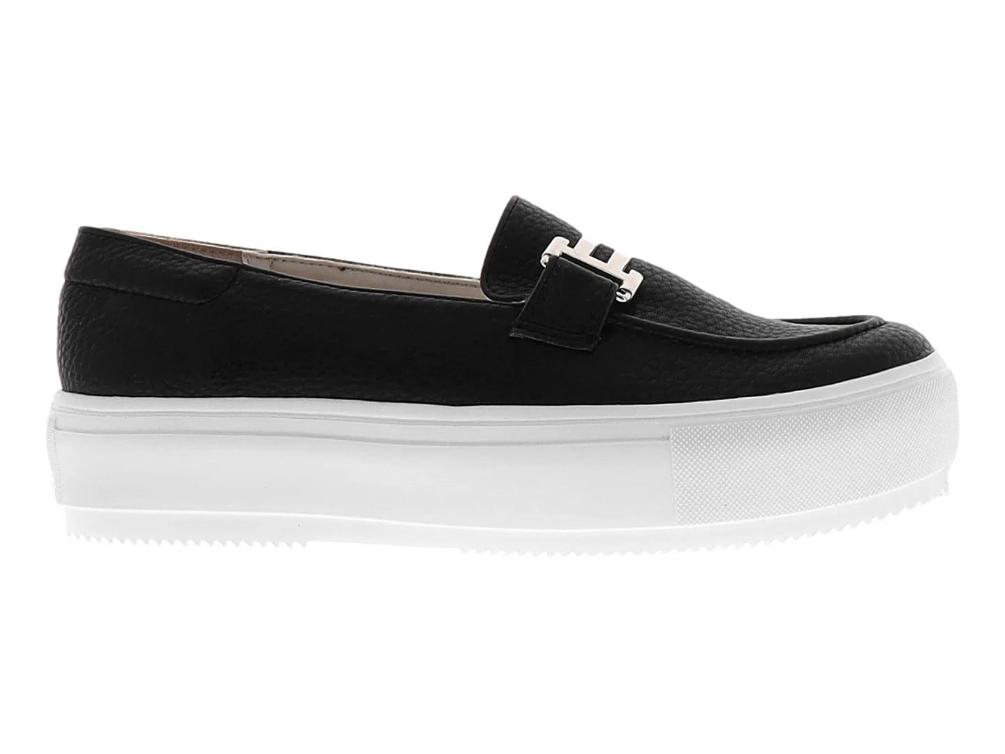 Tenis Casual Clinton Tambureado Negro para Mujer