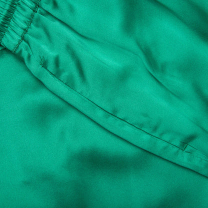 Jean Silk Short Green