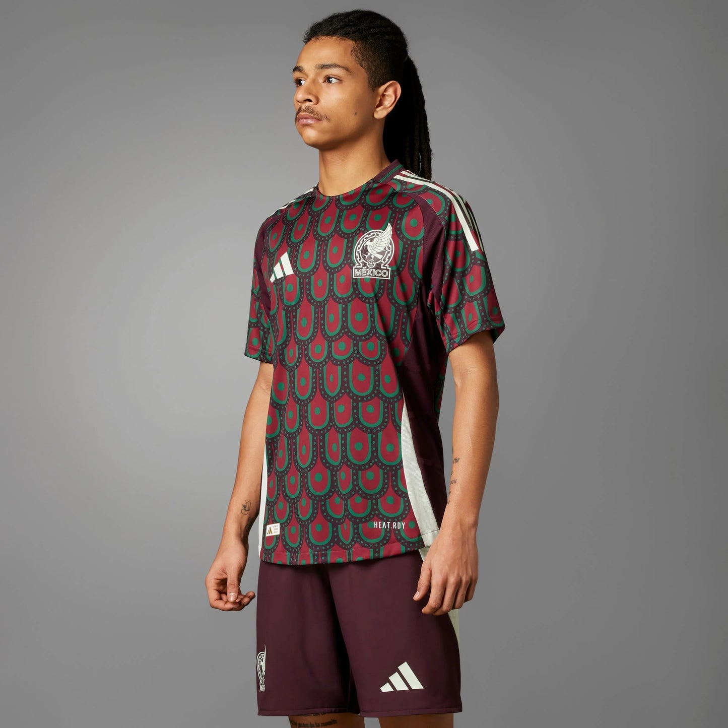 adidas Mexico Home Authentic Jersey 2024 Multicolor