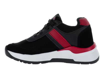 Tenis Lonstar Unlimited Negro Rojo para Niño