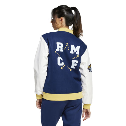 adidas Real Madrid Varsity Jacket Team Blue