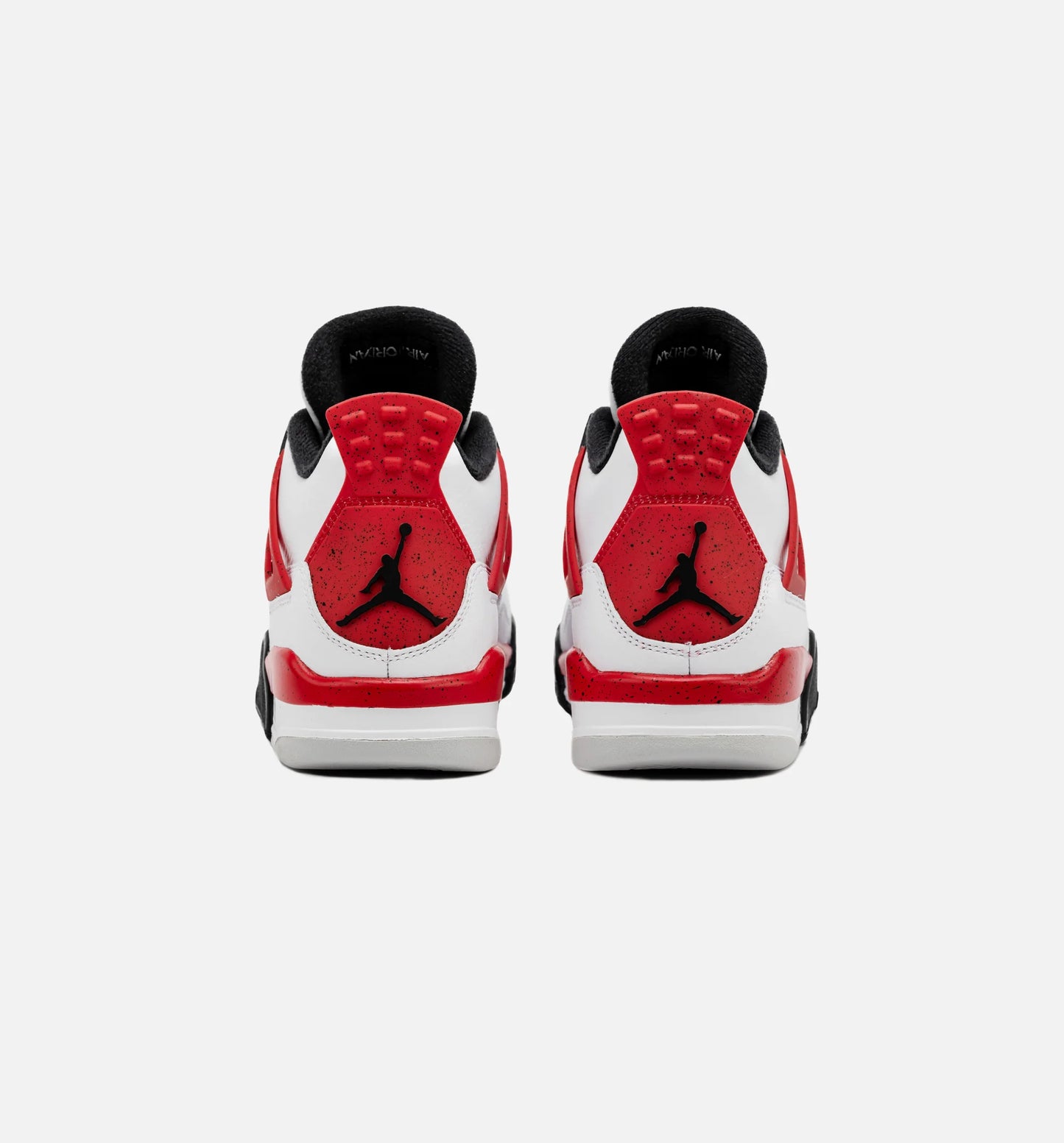 Air Jordan 4 Retro Red Cement Grade School Lifestyle Shoe White Red Free Shipping