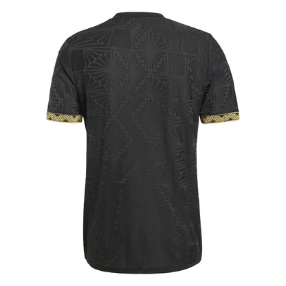 adidas Mens Mexico Gold Jersey 25 Black