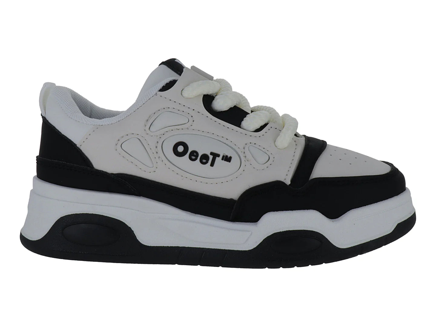 Tenis ATOK Beige y Negro para Mujer