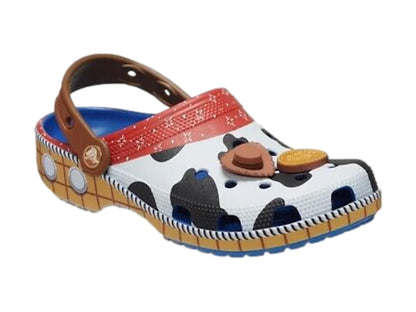 Zuecos Crocs Toy Story Woody Blue Jean para Niña