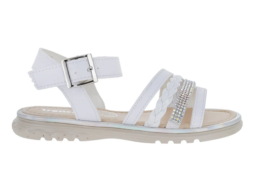 Sandalias Trencitas Blanco para Niña