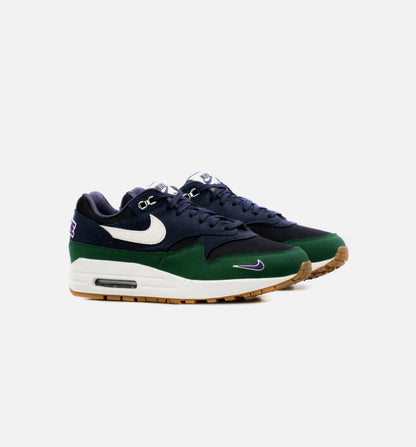 Air Max 1 87 Obsidian Womens Lifestyle Shoe Blue Green