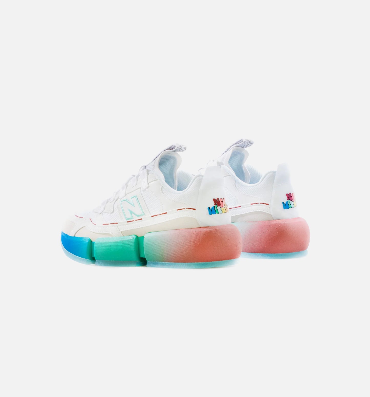 Vision Racer Trippy Summer Mens Lifestyle Shoe White Blue