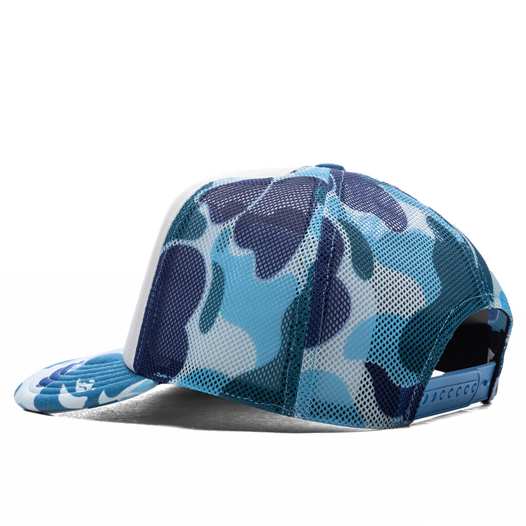 ABC Camo NYC Logo Mesh Cap Blue