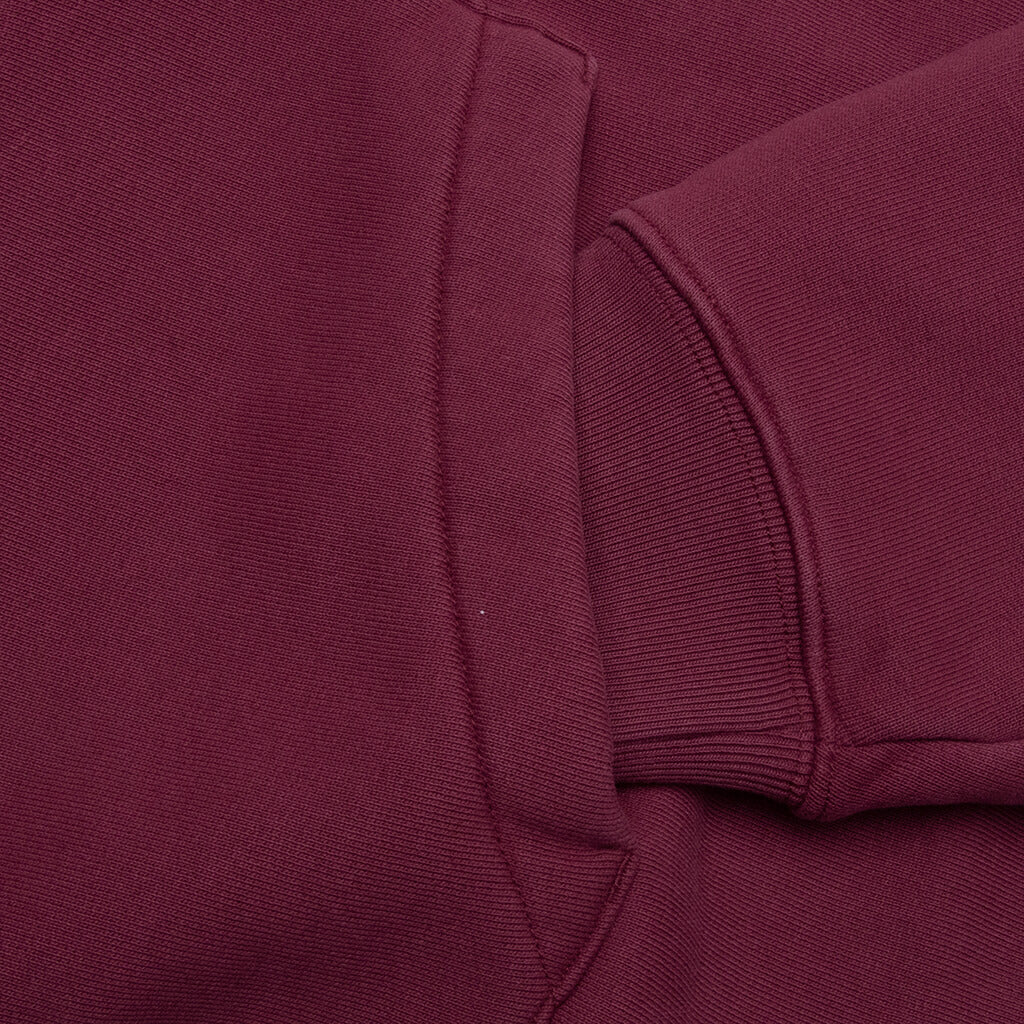 Mantra Zip Hoodie Burgundy