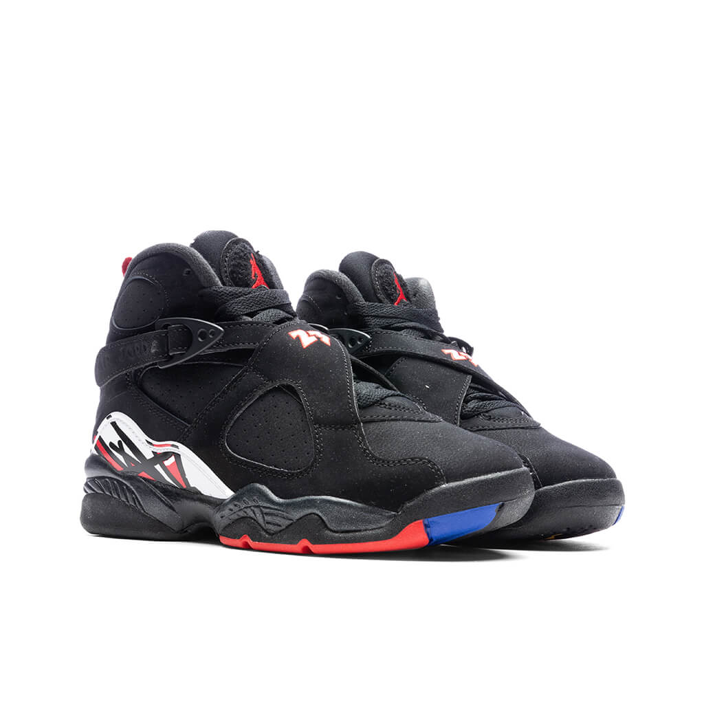 Air Jordan 8 Retro Playoffs GS Black True Red