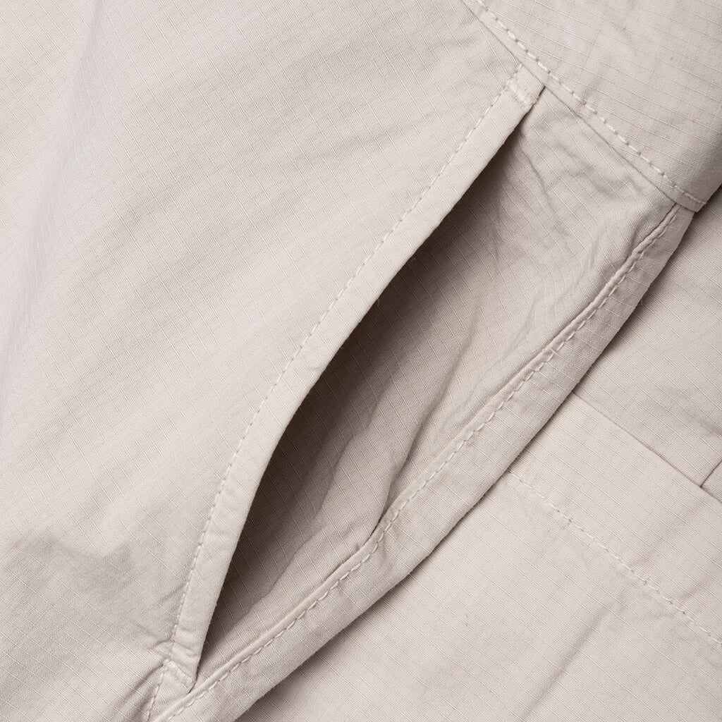 Front Pocket Cargo Short Champagne