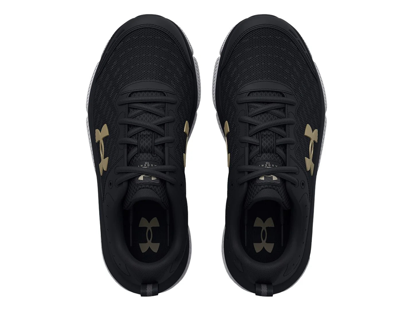 Tenis Under Armour Assert 10 Negros para Niño