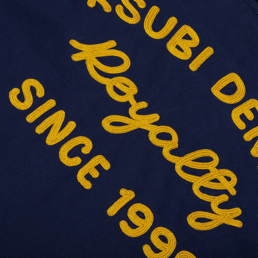 Mekanik Boiler S S Shirt Ink Blue