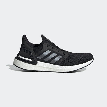 adidas Ultraboost 20 Black Night Metallic White