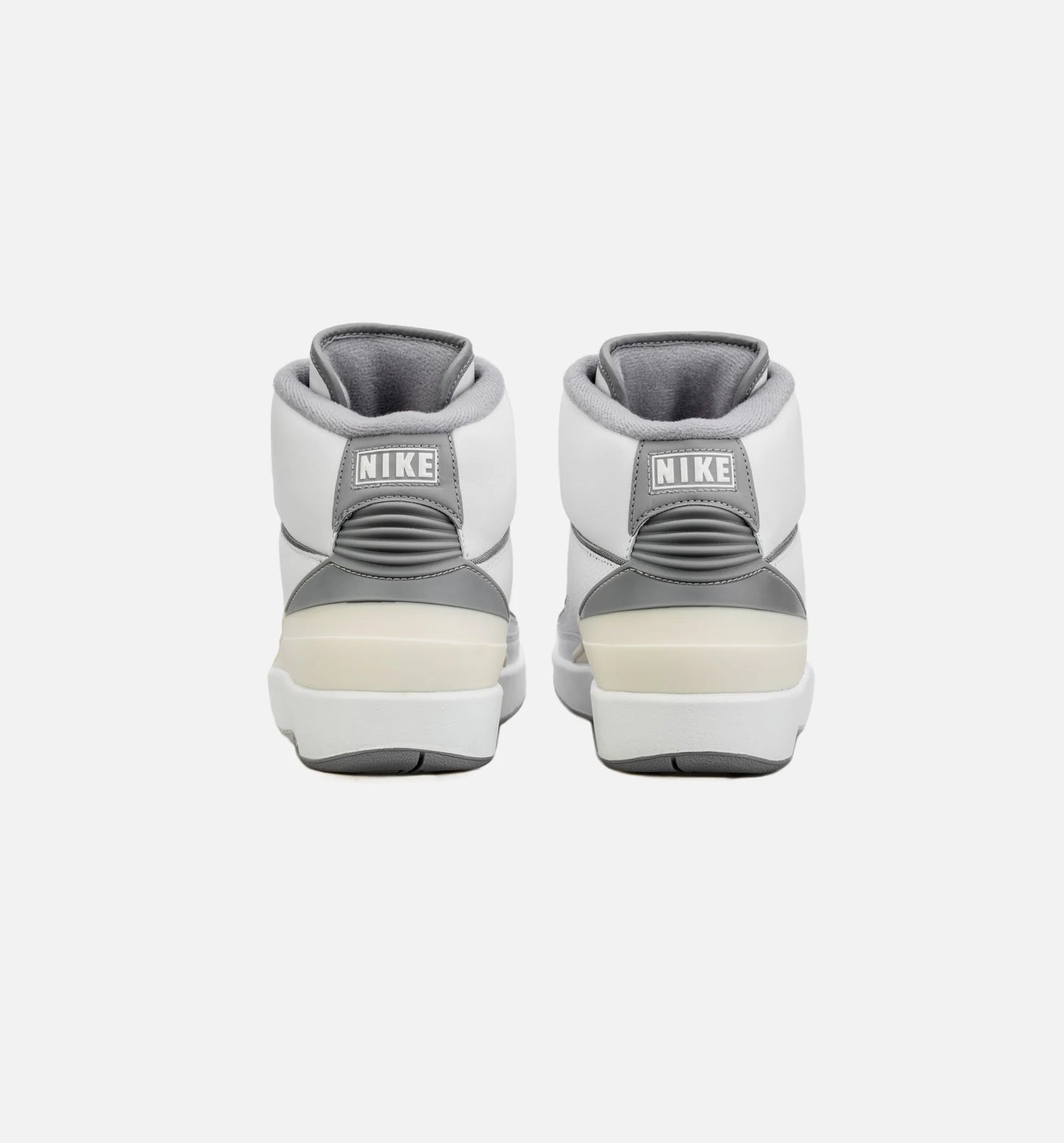 Air Jordan 2 Retro Cement Grey Mens Lifestyle Shoe White Grey
