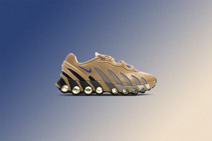 Nike x Patta Air Max Dn8 Club Gold Game Royal Metallic Silver