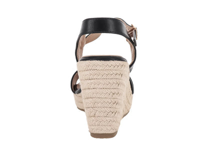 Sandalias ROZE de Cuña Color Negro para Mujer