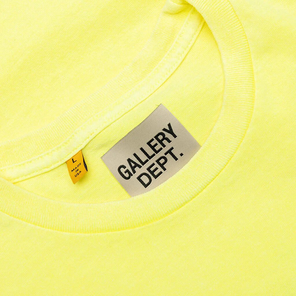 French Tee Fluorescent Yellow