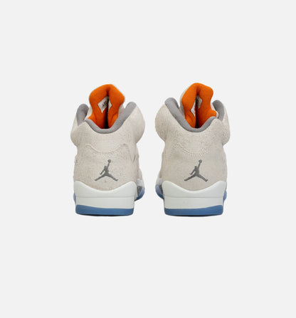 Air Jordan 5 Retro SE Craft Grade School Lifestyle Shoe Beige Grey Free Shipping