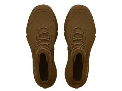Botas Tácticas Under Armour Charged Valsetz Mid Color Marrón