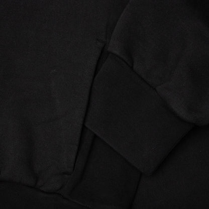 Heavy Fleece Vintage Shrunken Hoodie Black